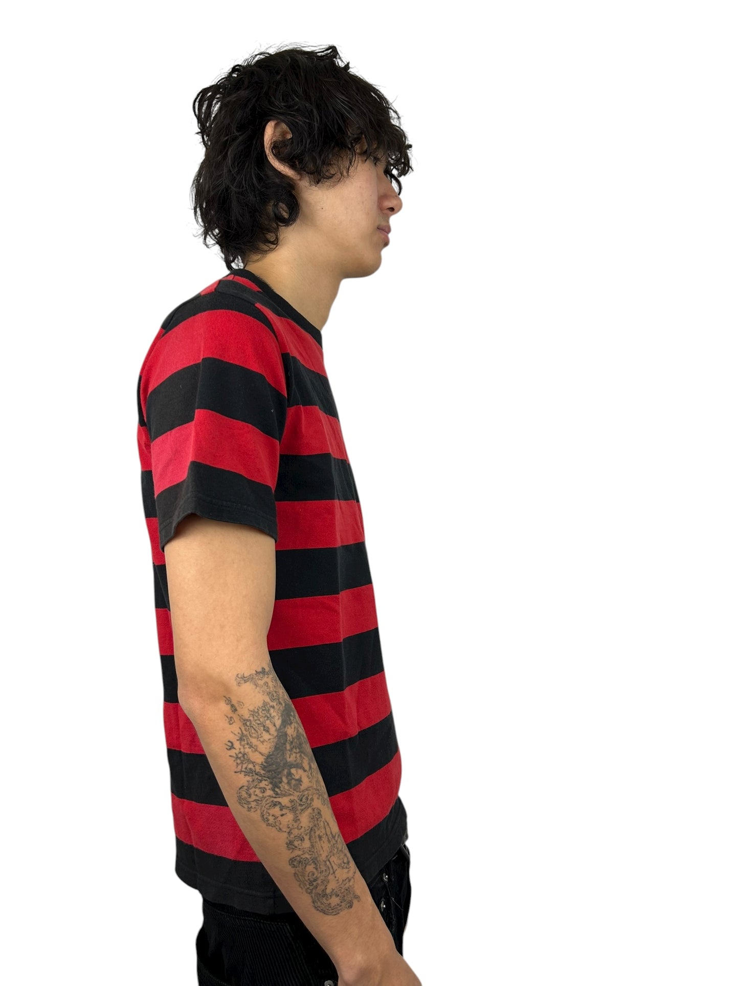 2003AW Number (N)ine Kurt Striped T-Shirt (M)