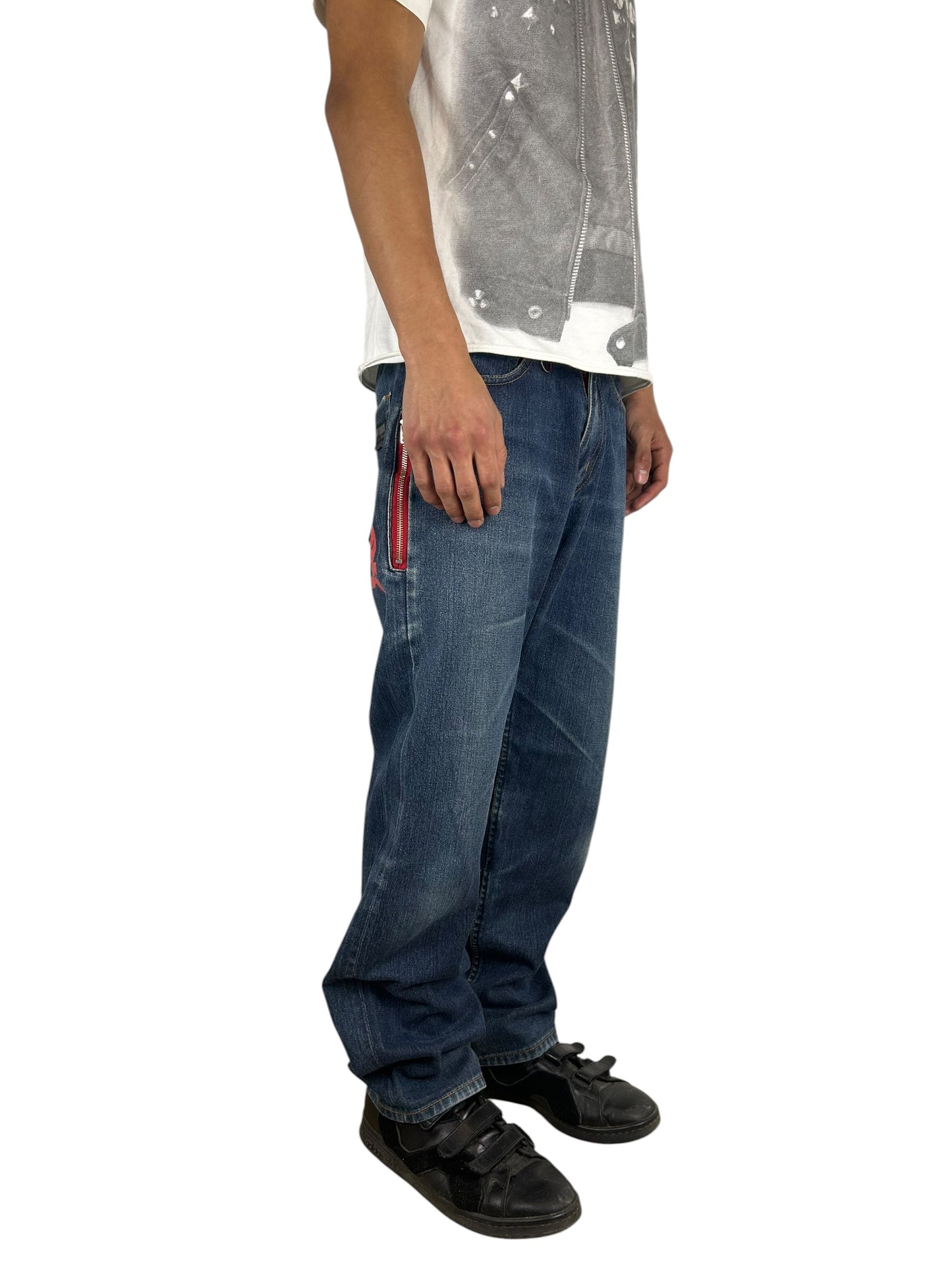 Undercover X Fragment (AFFA) Skull Print Rare Fenom Levi's Collab (30x31)