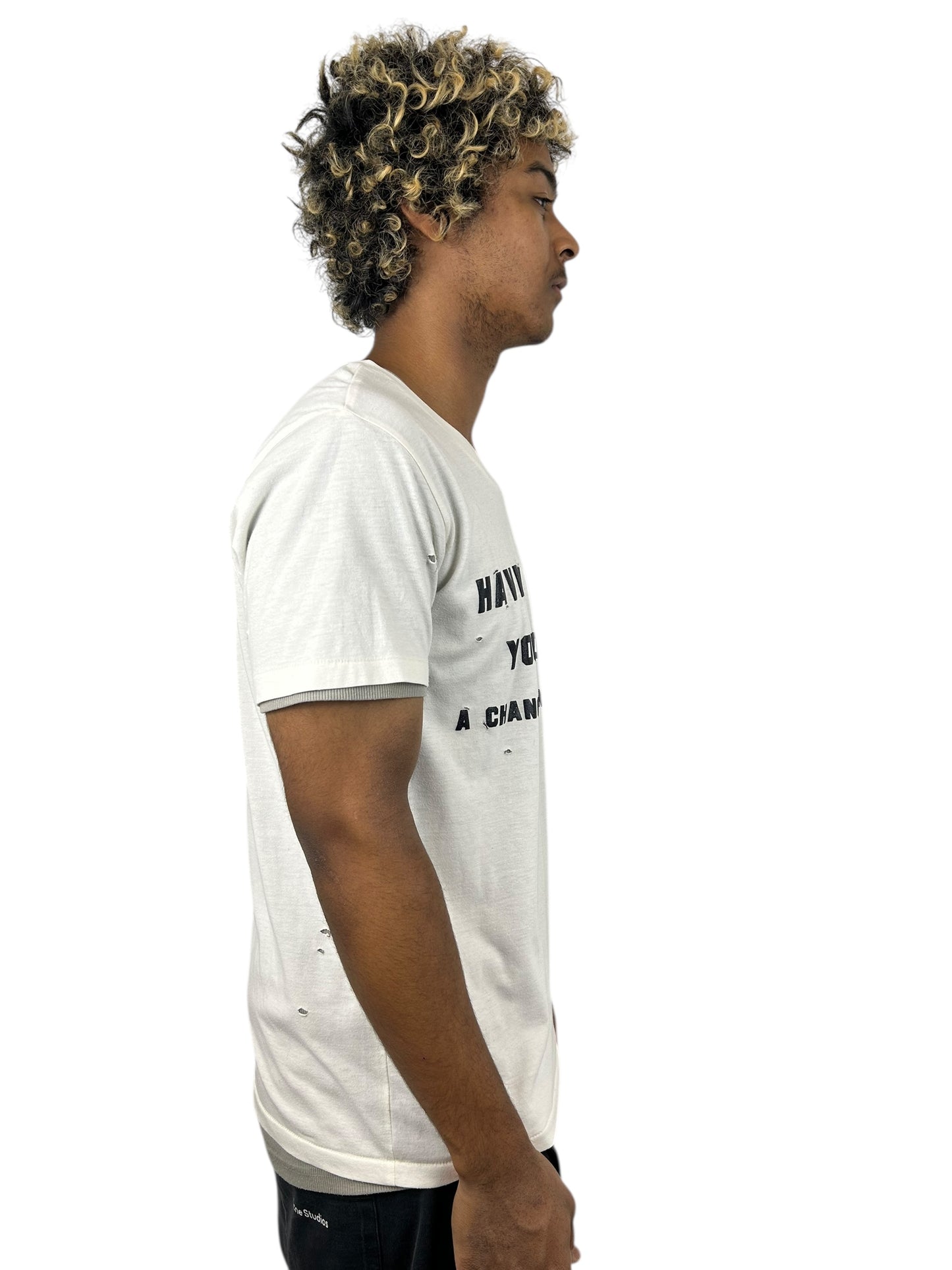 Johnbull Double Layer Souvenir Typography Tshirt