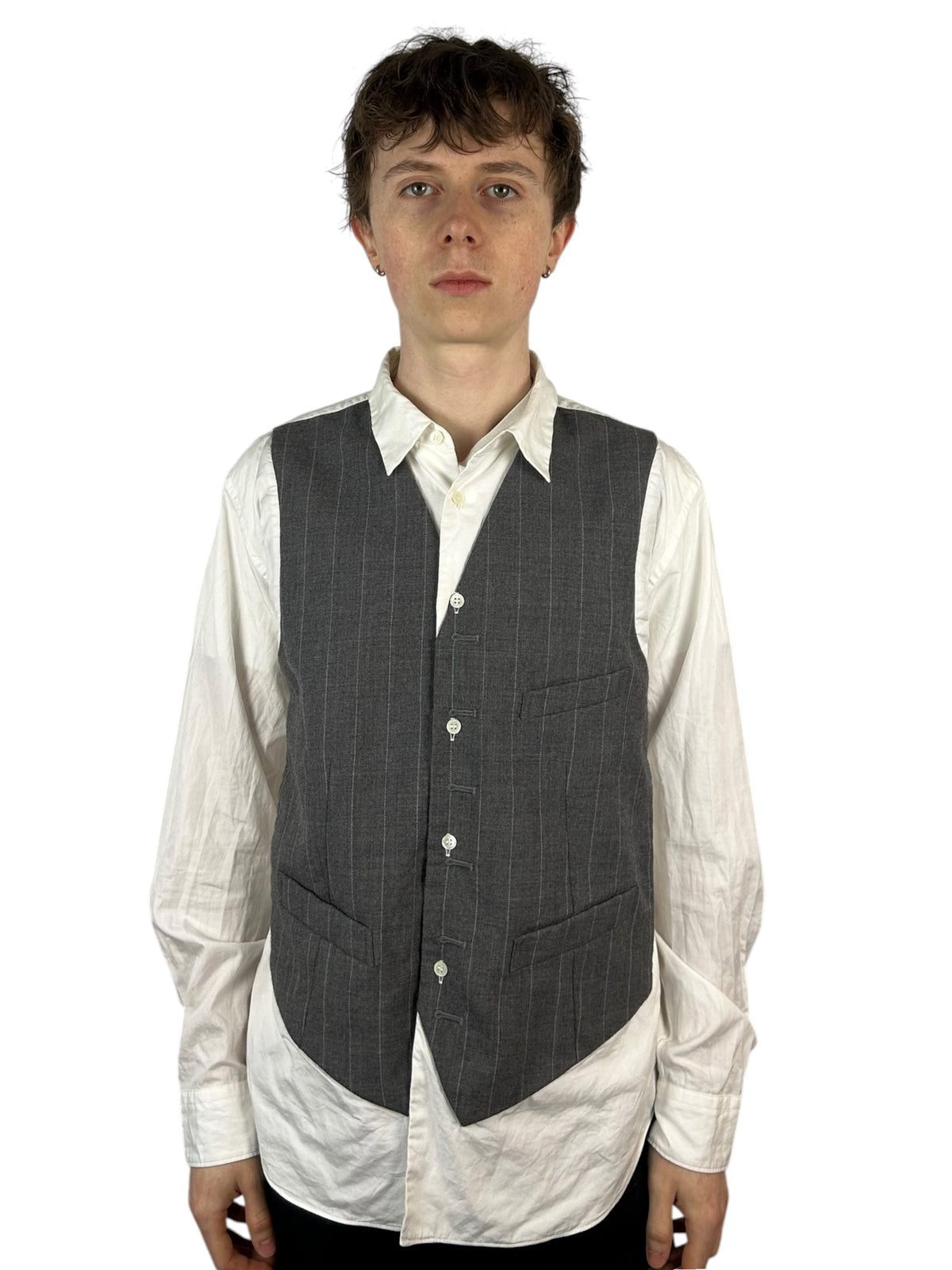 2009AW Comme des Garçons Homme Hybrid Dress Shirt (S)
