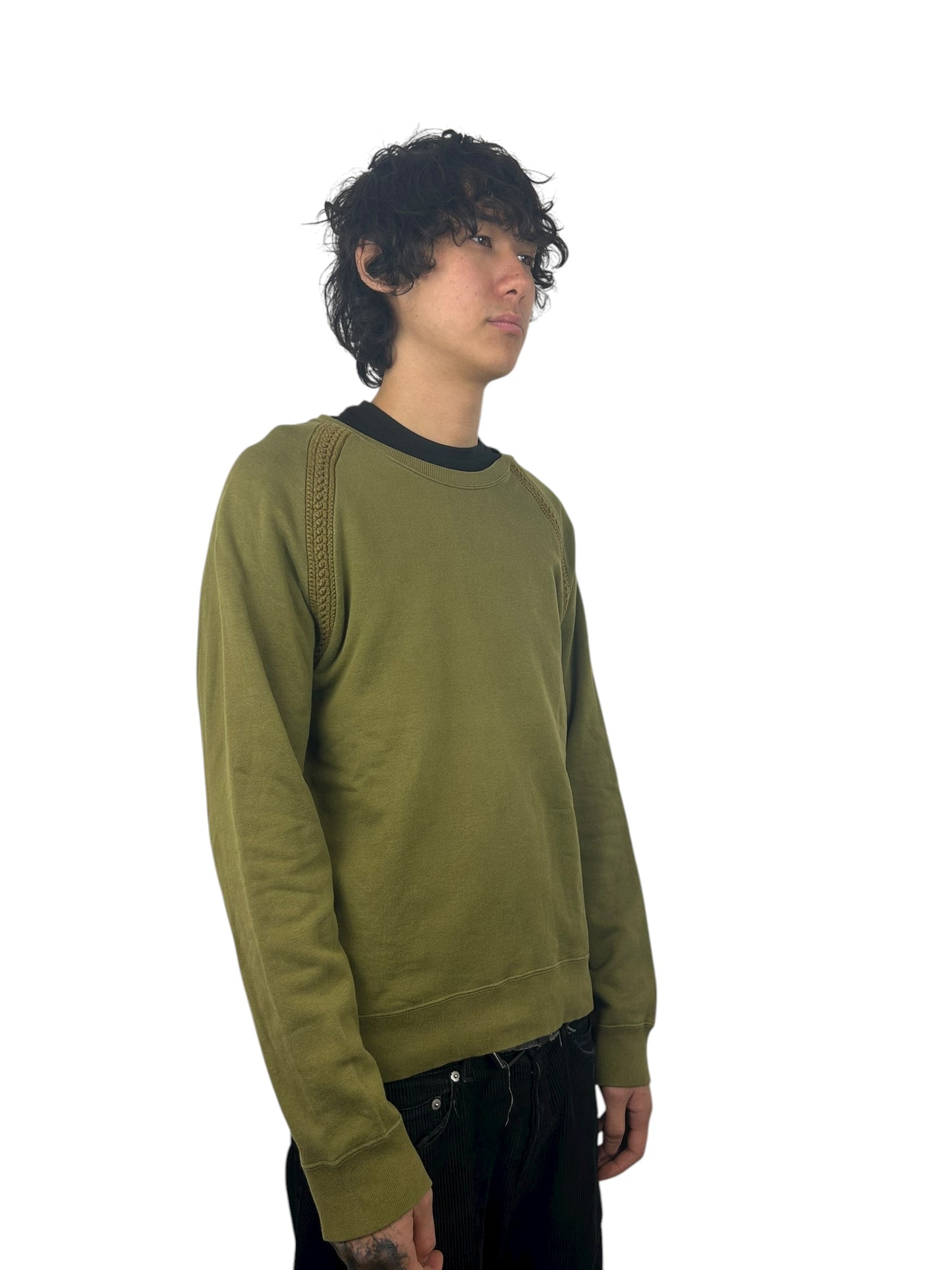 2003AW Number (N)ine Braided Crewneck (XL)