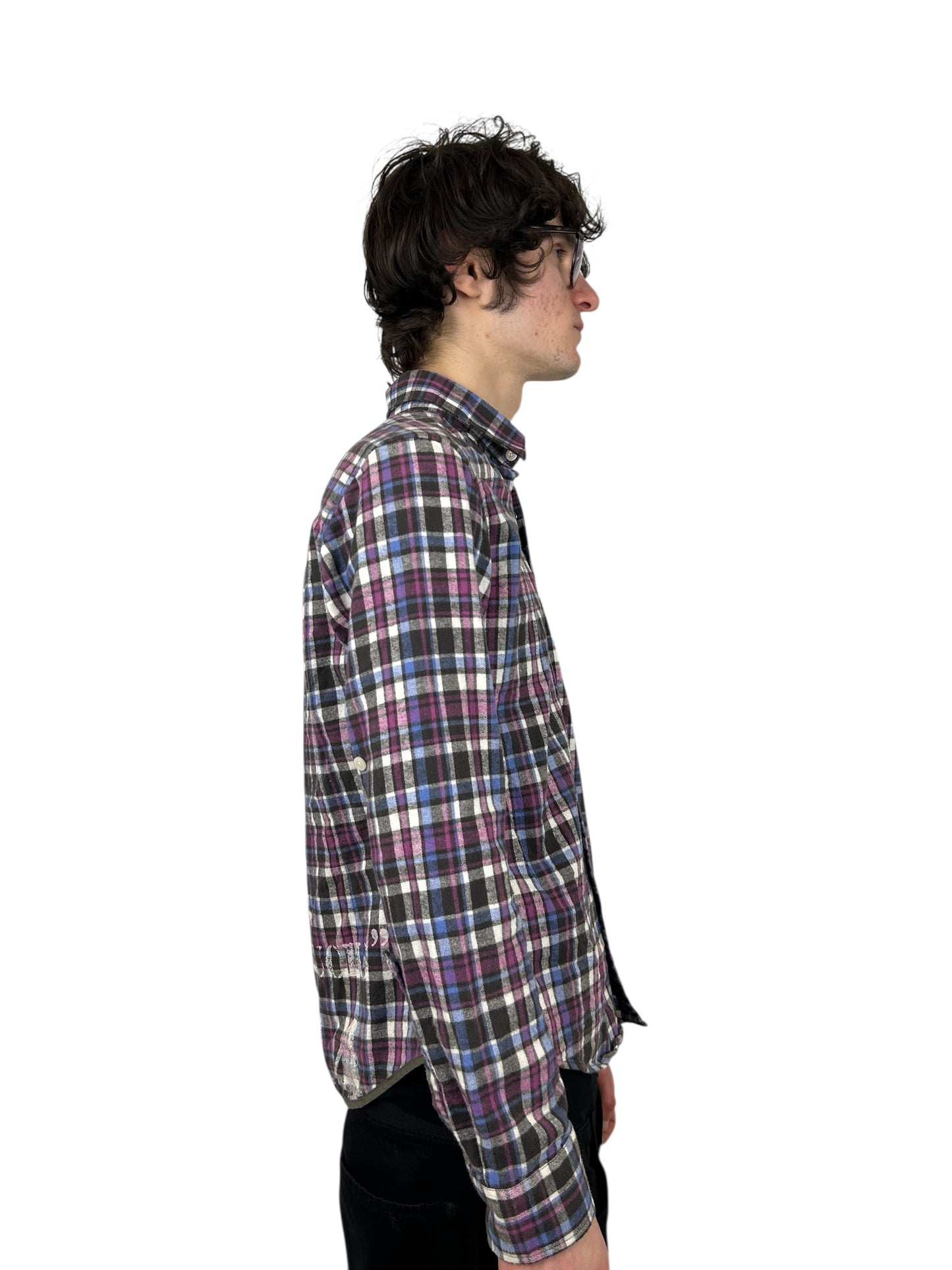 2000s PPFM “Wustenfuchs 1944” WWII Tartan Check Flannel (M)