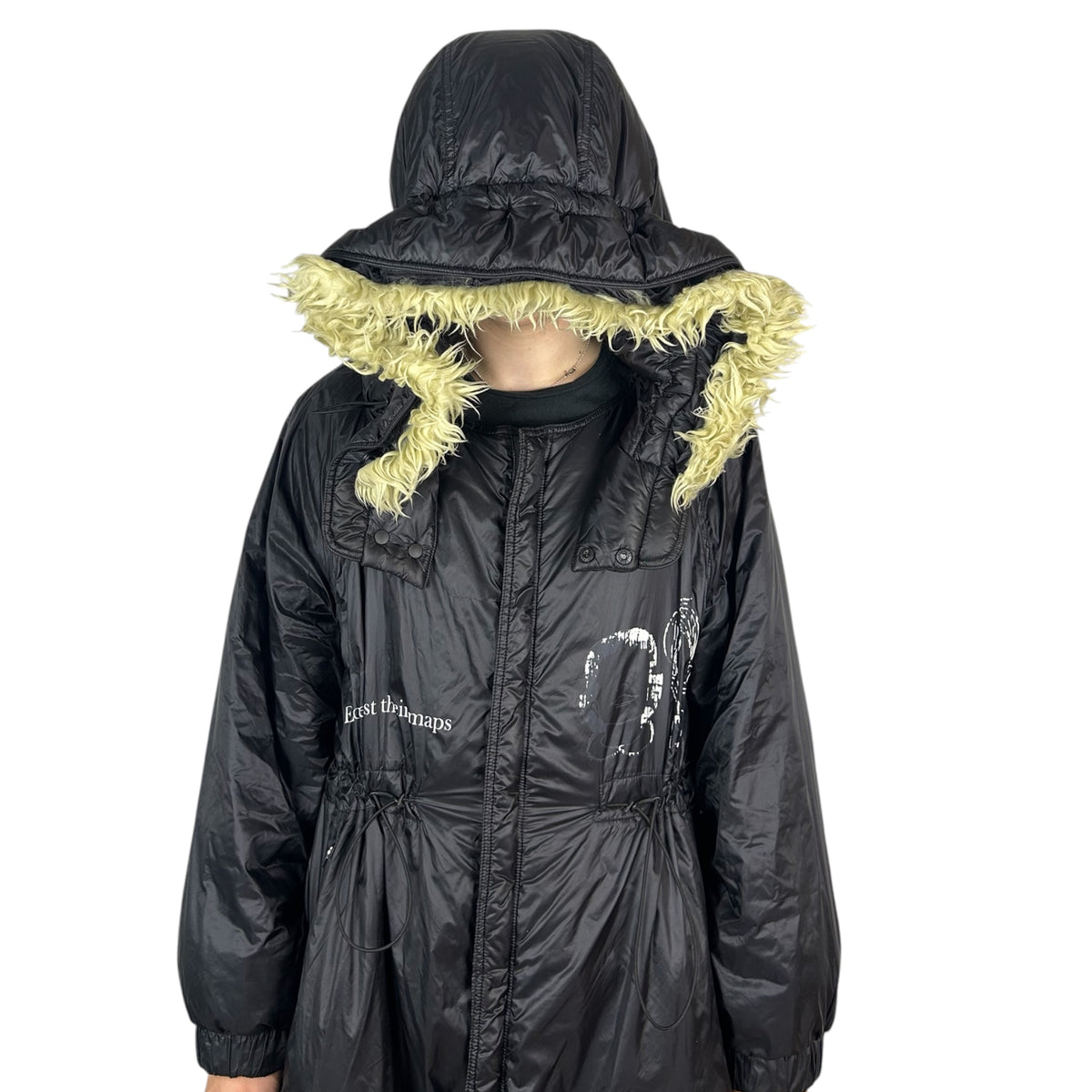 2017AW Undercover “Human Noise Control” Fur Hood Parka (OS)