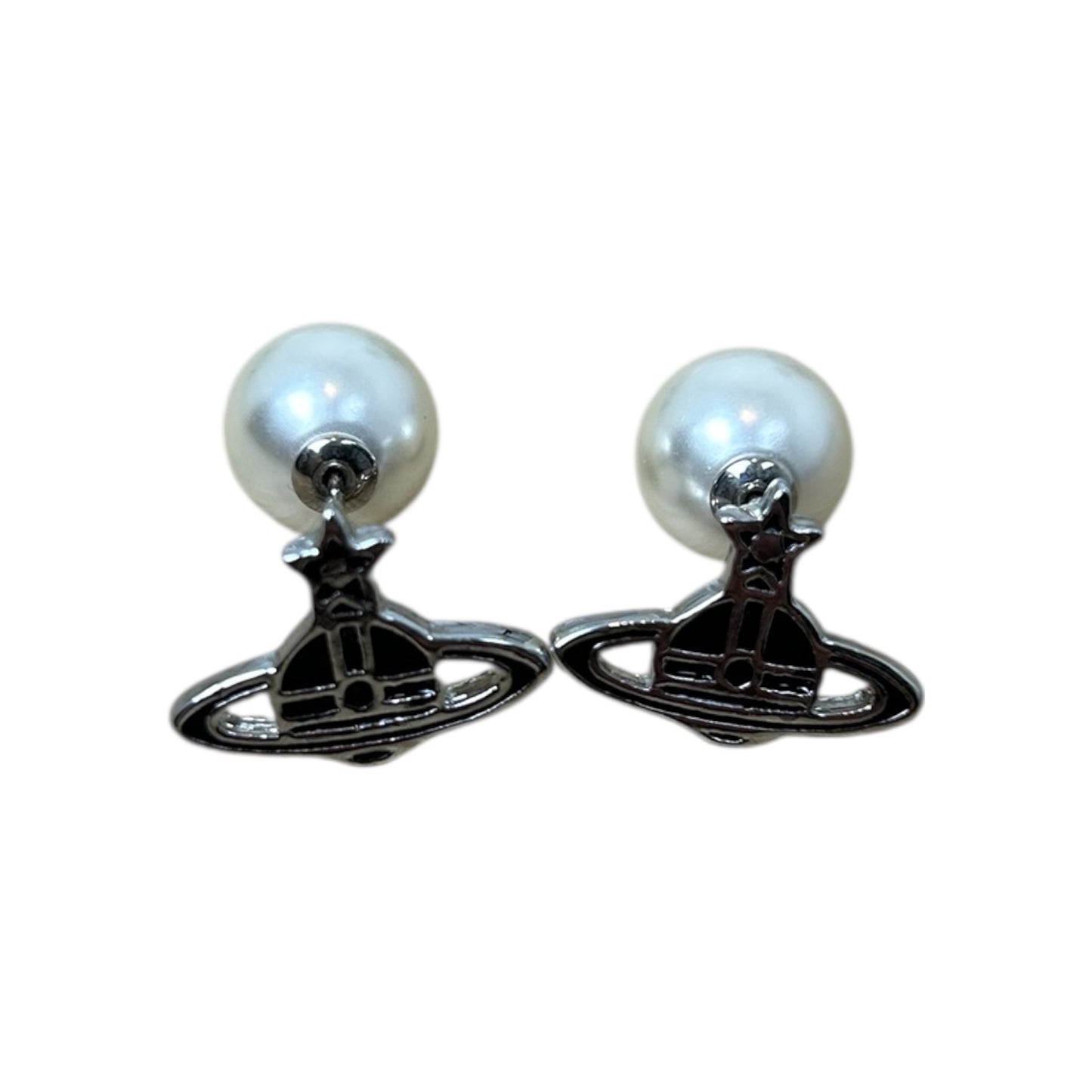 Vivienne Westwood "Orb" Earrings w Box