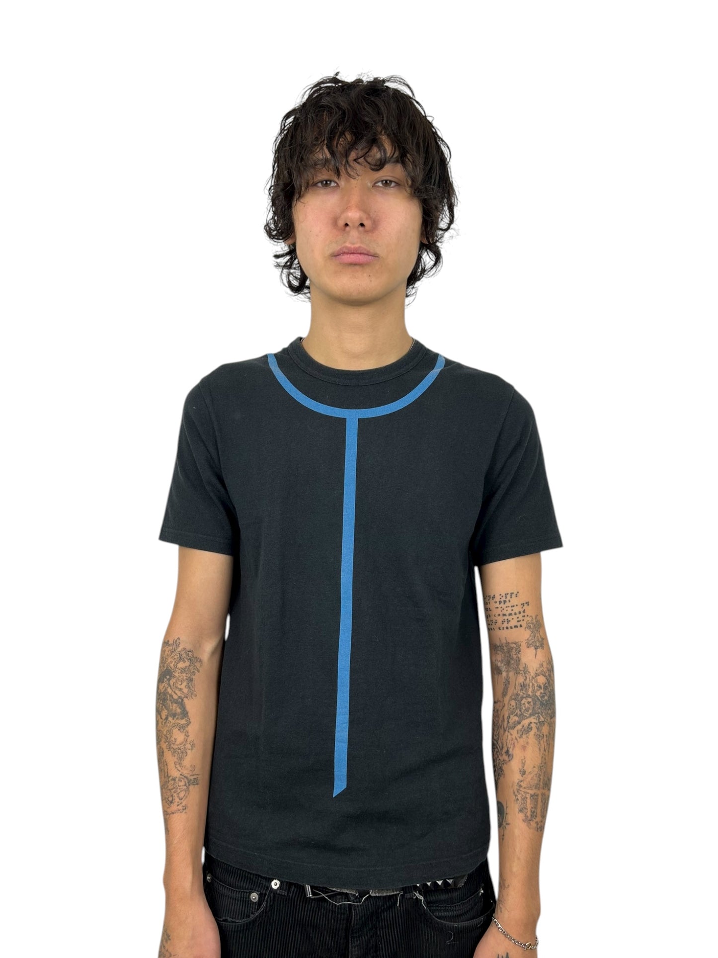 Undercover T-Line Graphic Print T-Shirt (M)