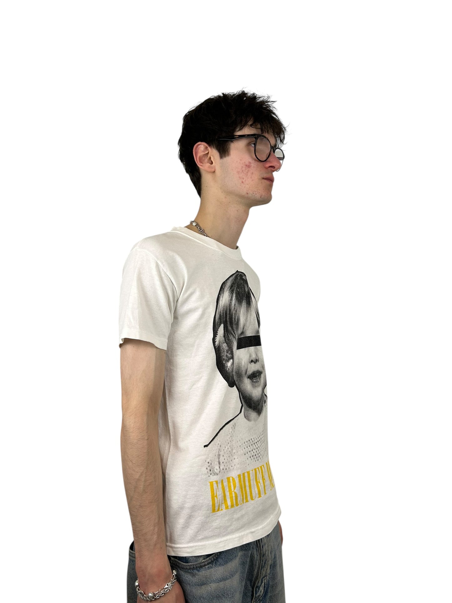 2009AW Undercover Earmuff Maniac Runway Premier Release T-Shirt (S)