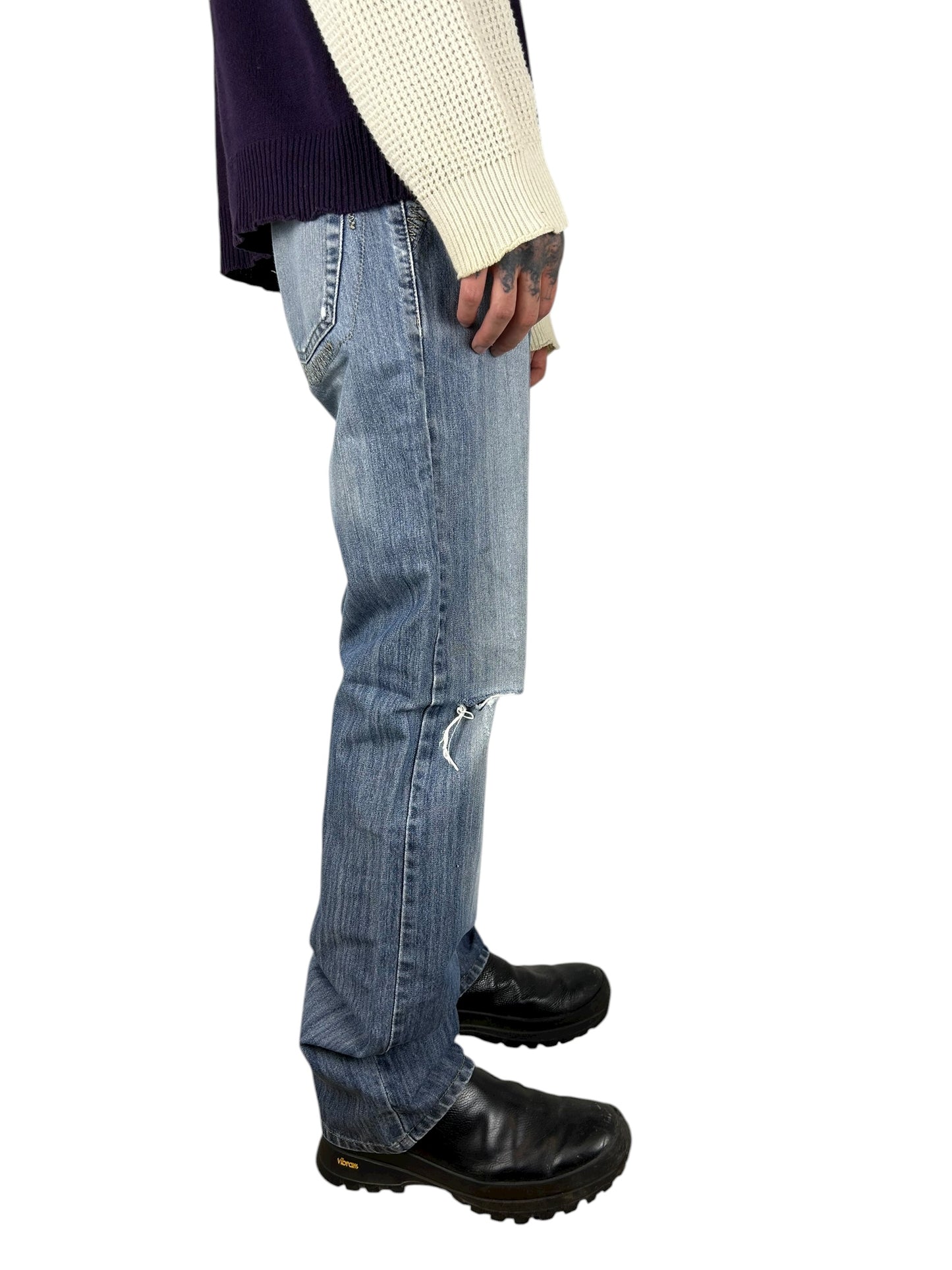 Dolce & Gabbana Distressed Blue Jeans (31x34)