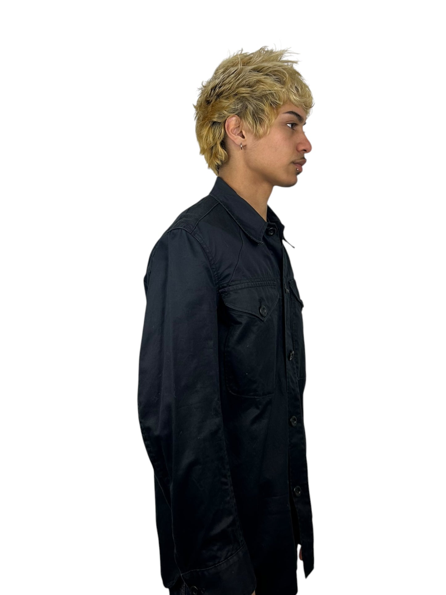 2001 General Research “Battle Shirt” Treated Cotton Button Up (L)