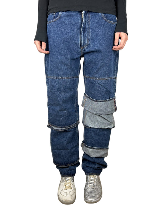 Y/Project Triple Cuff Layer Denim (33x32)