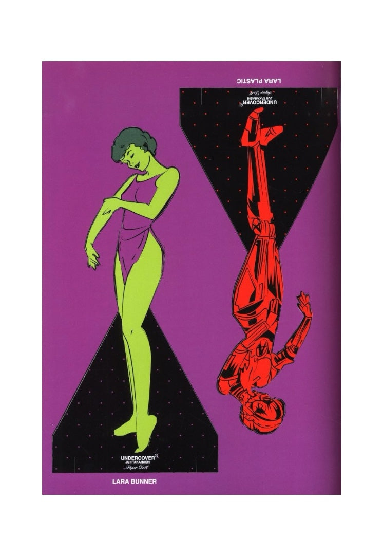 2003AW *Sealed Undercover “Paperdoll” Cutout Dress Magazine/Book