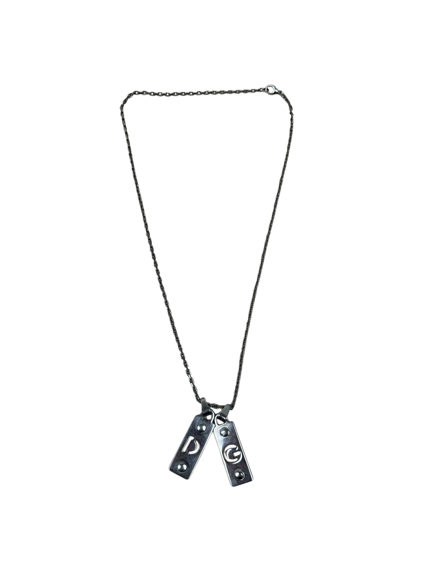 Dolce & Gabbana Silver "DG"
Pendant & Necklace