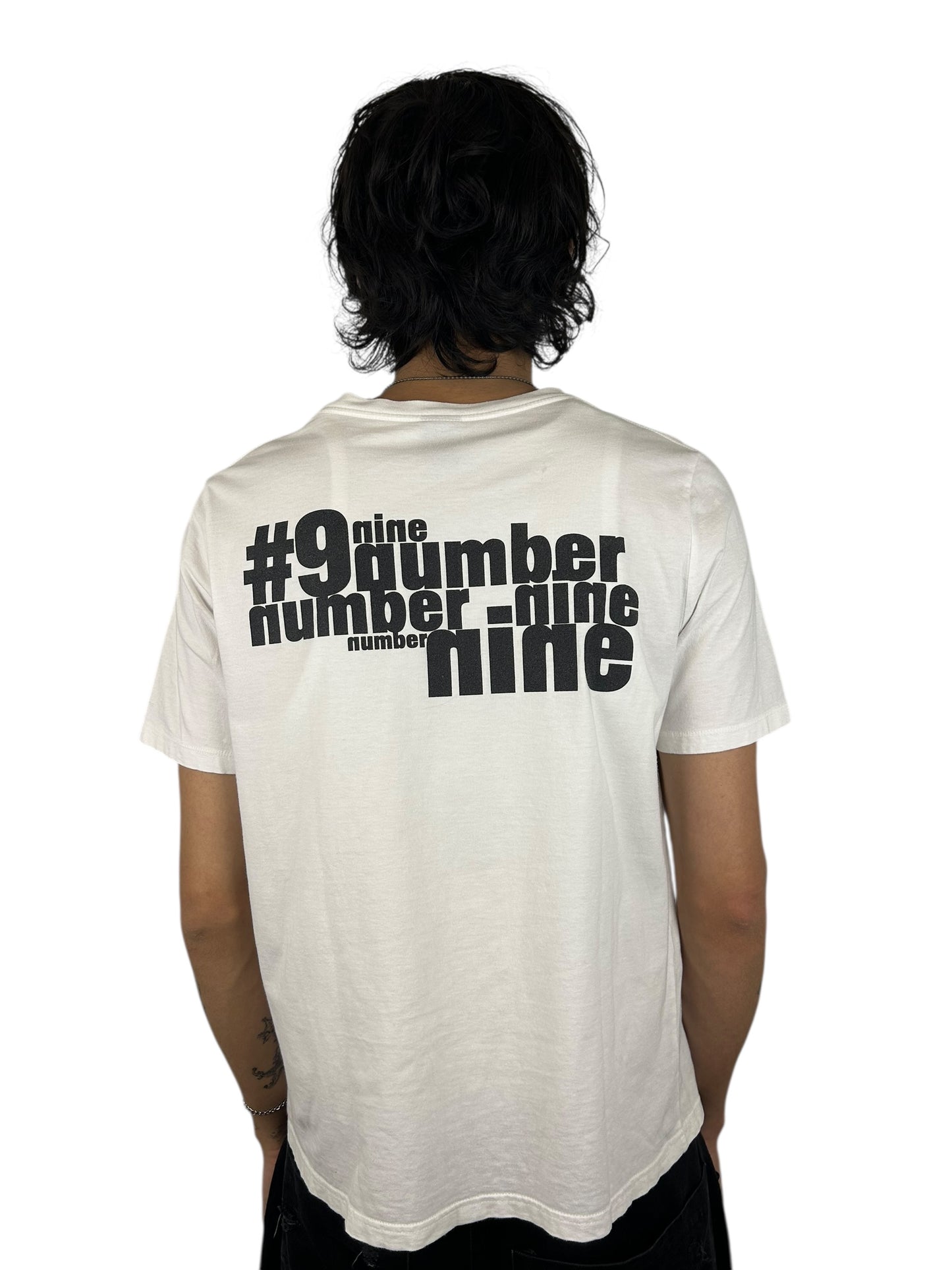Number (N)ine “Nine Inch Nails”Logo Graphic Pocket T-shirt (L)