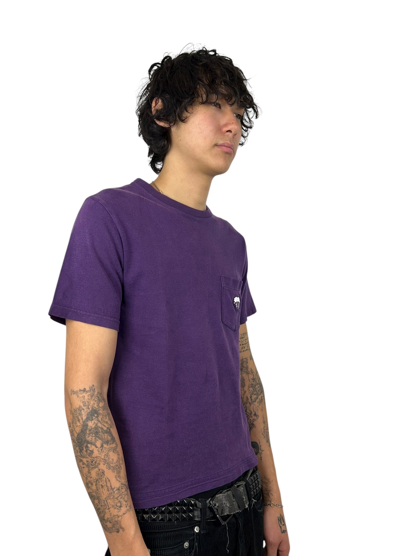 2003AW Number (N)ine Purple Rolling Stones T-Shirt (M)