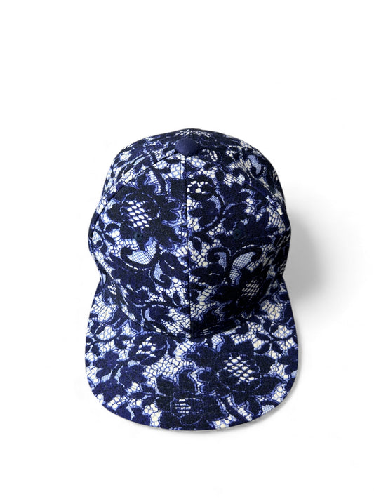 2014AW Undercover Cold BloodTrompe-l'Œil Floral "Lace" Cap (57cm)