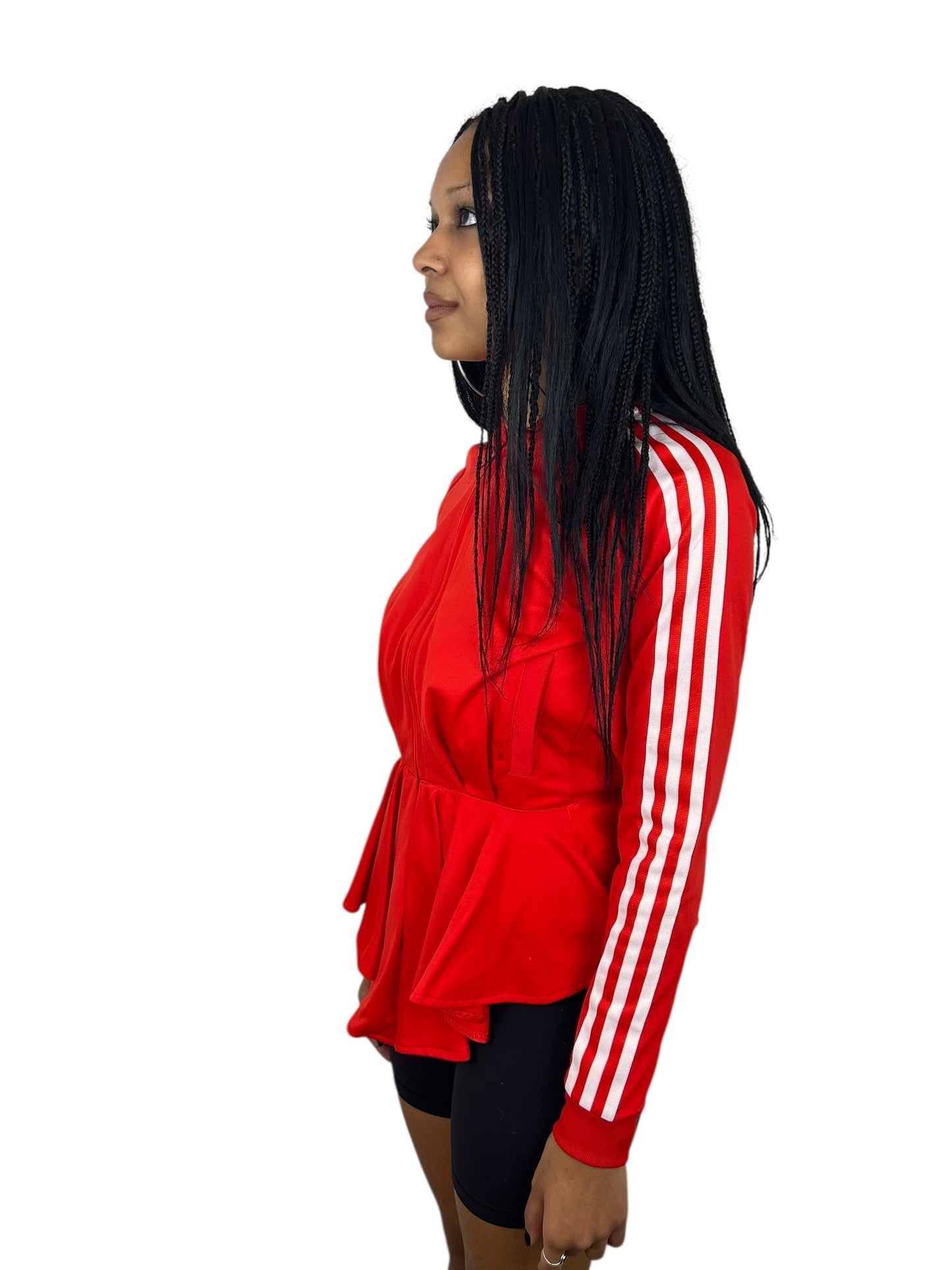Adidas x Jeremy Scott Hybrid Peplum Track Jacket (M)