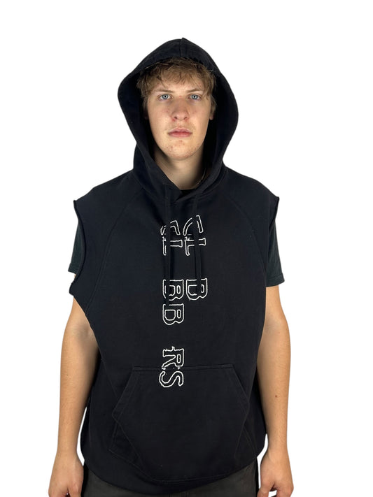 2019SS Raf Simons “Clubbers” Oversized Sleeveless Hoodie (L)