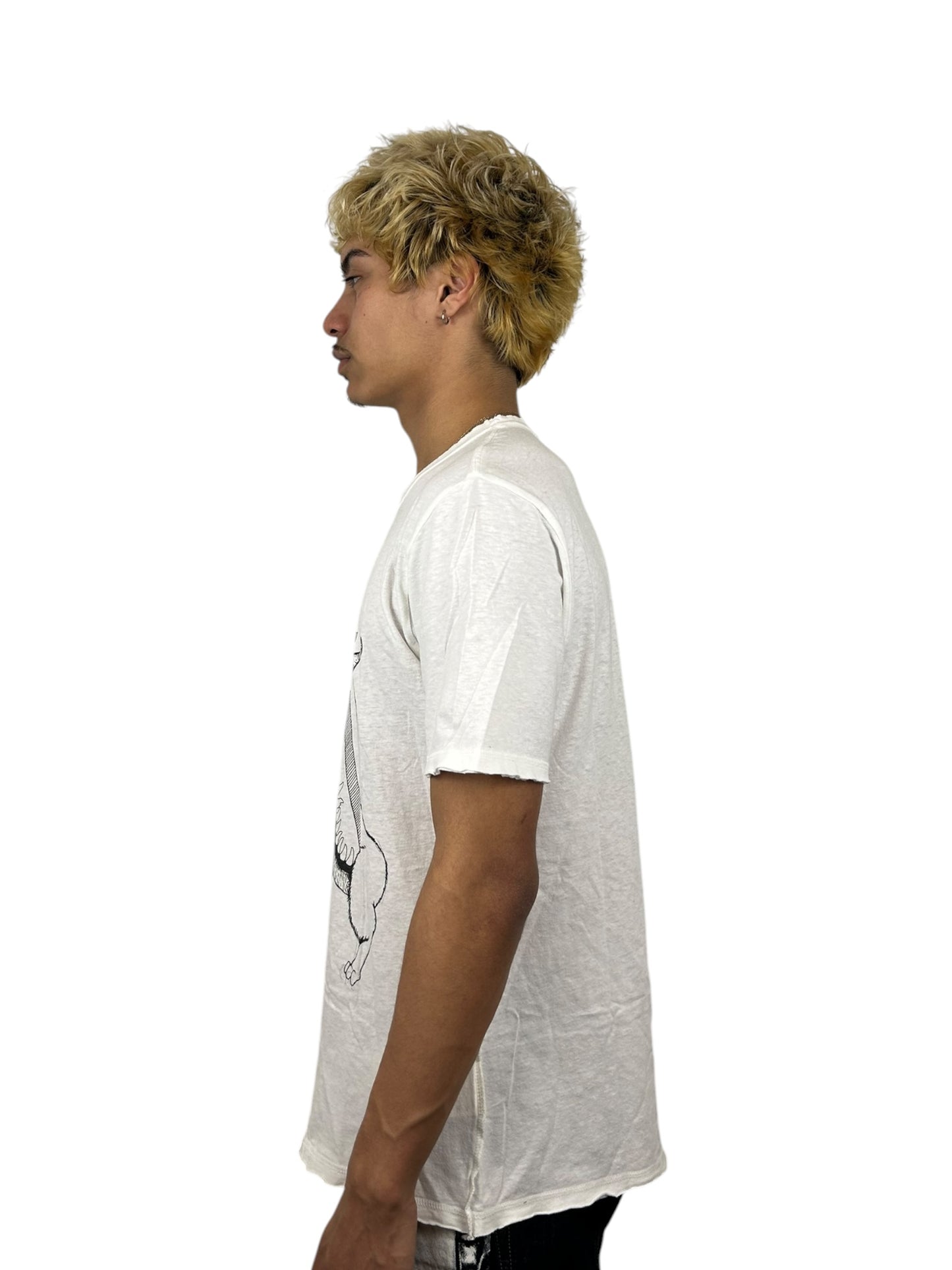 2004 Undercoverism x Comme des Garçons Hybrid Animal Gun Graphic T-Shirt (M)