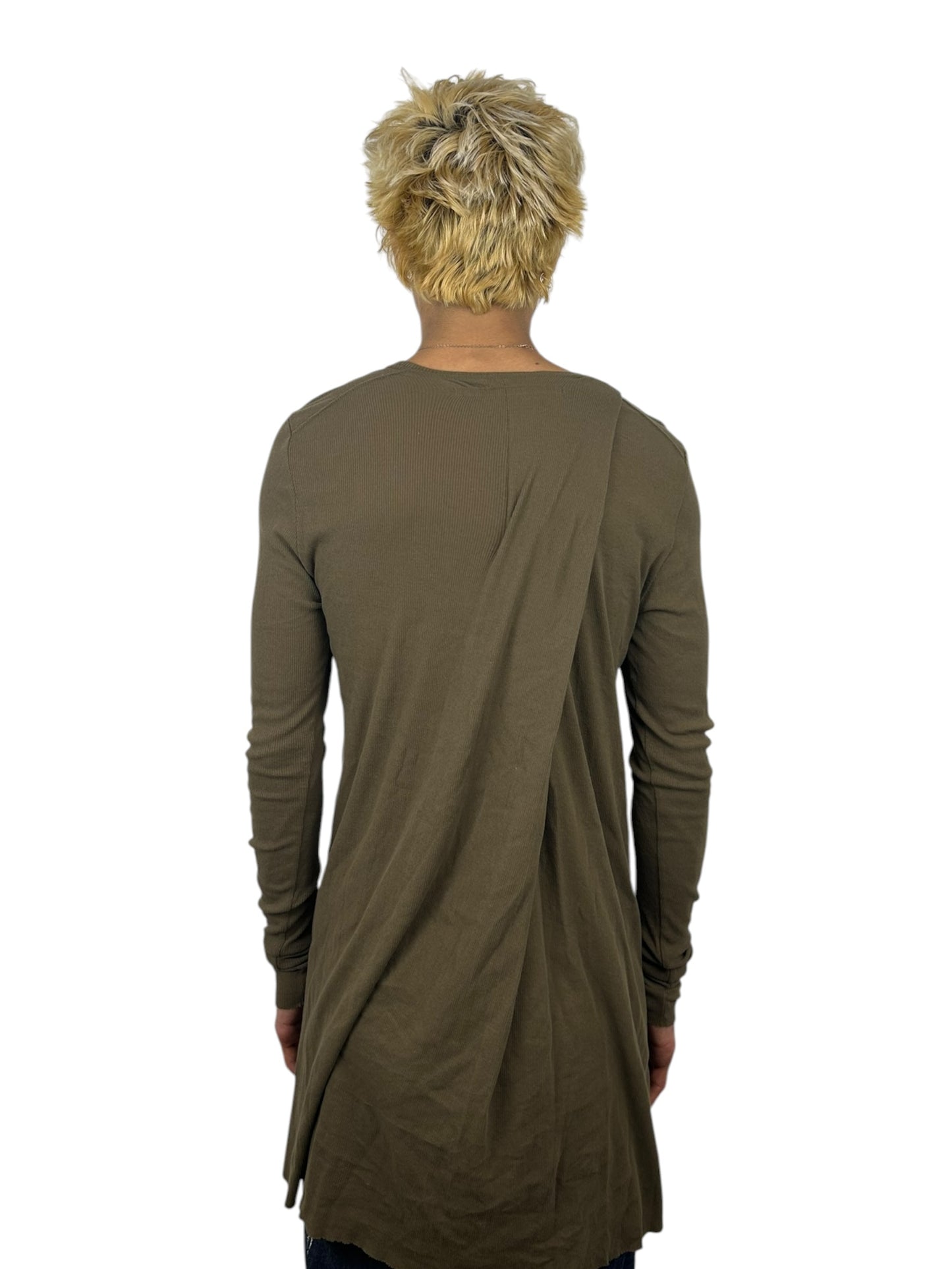 JULIUS Pre Fall 2025 Olive "Europa" HighTwist Rib LS (M/L)