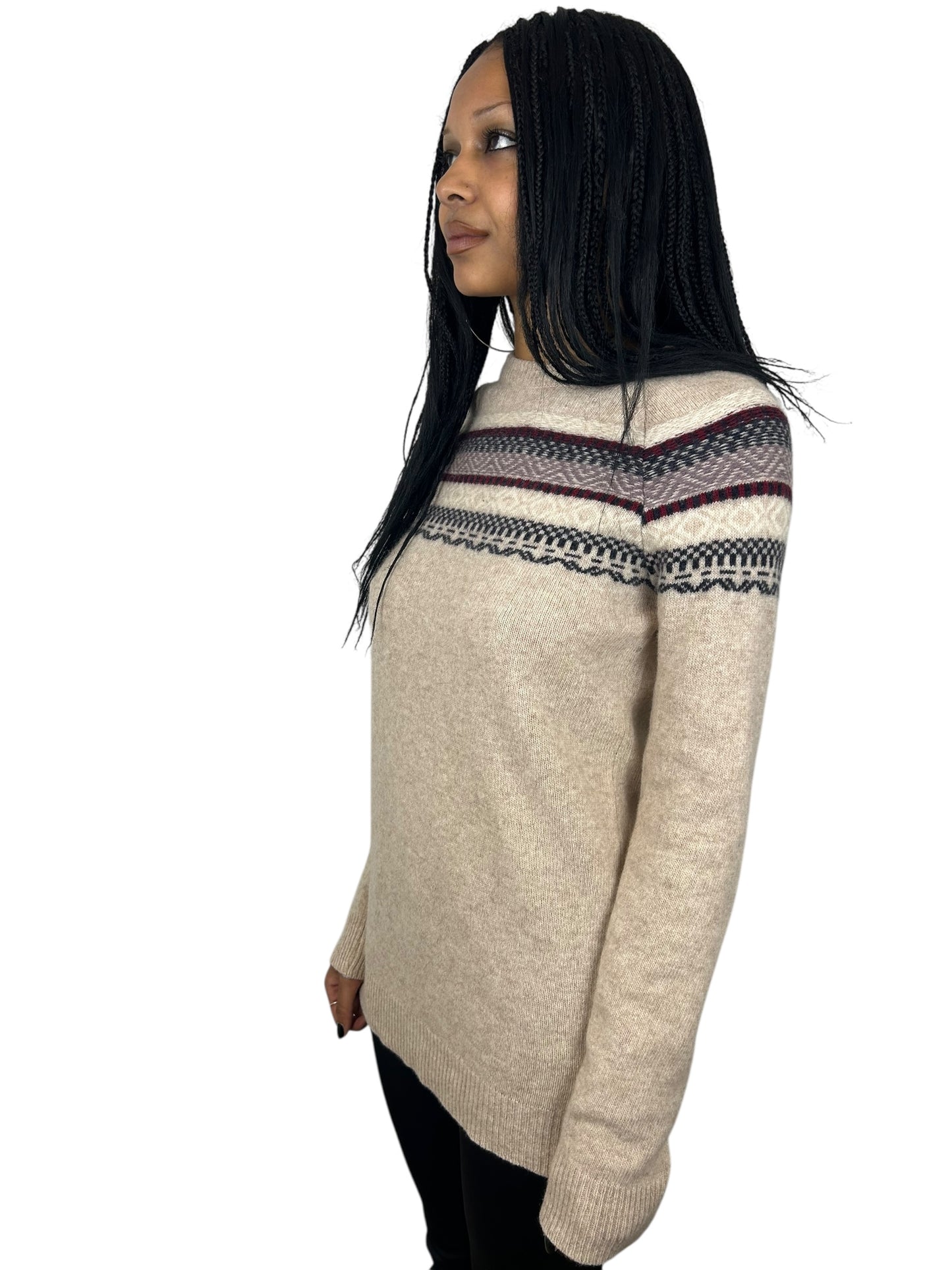 2010AW Undercover Nordic Yoke Wool Knit Sweater (M)