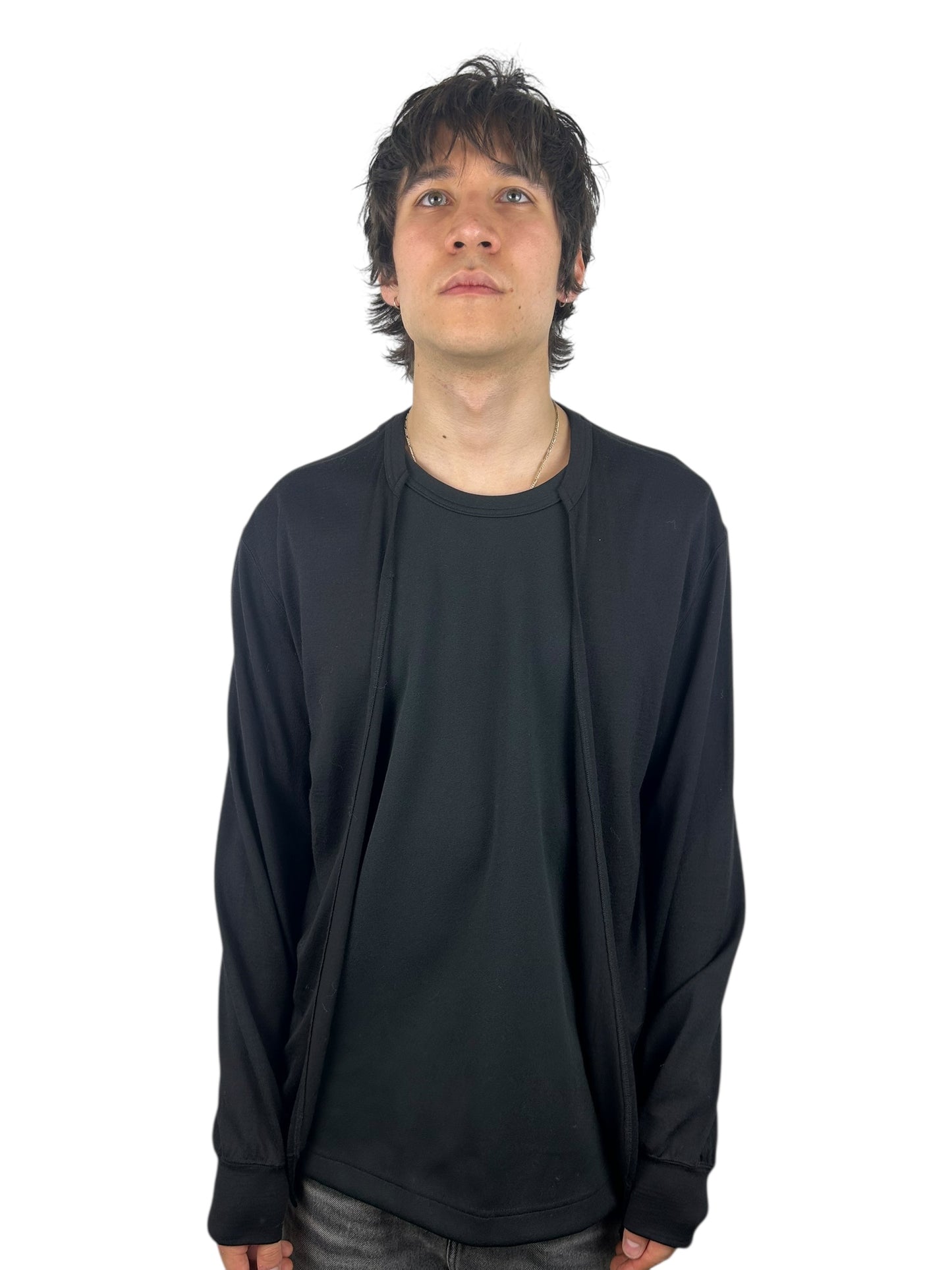 Comme des Garçons Homme Hybrid 2-Layer Cardigan (L)