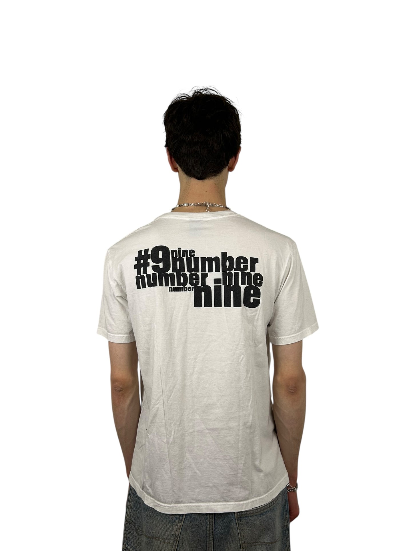 Number (N)ine Nine Inch Nails Graphic Logo T-shirt (L)