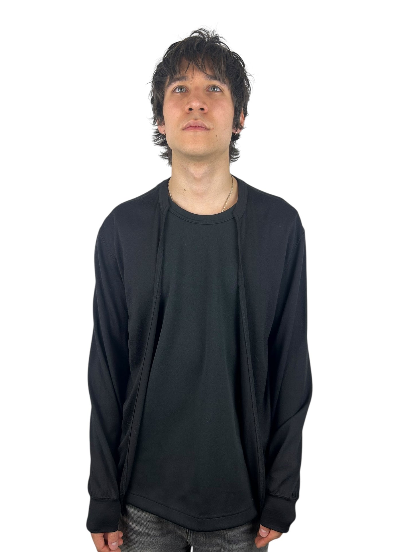 Comme des Garçons Homme Hybrid 2-Layer Cardigan (L)