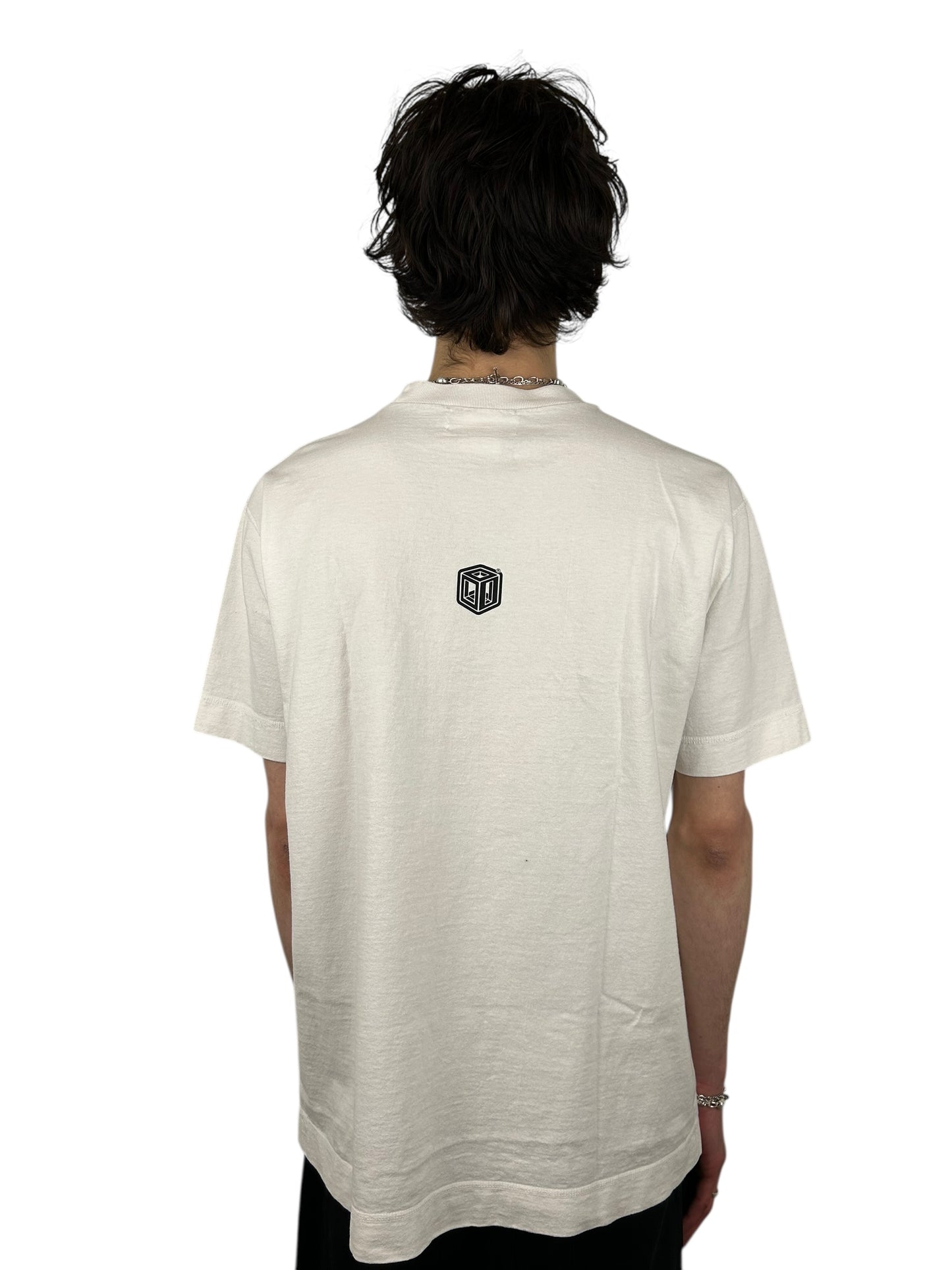 2004 General Research "God or Gods?" Faded Graphic T-shirt (L)
