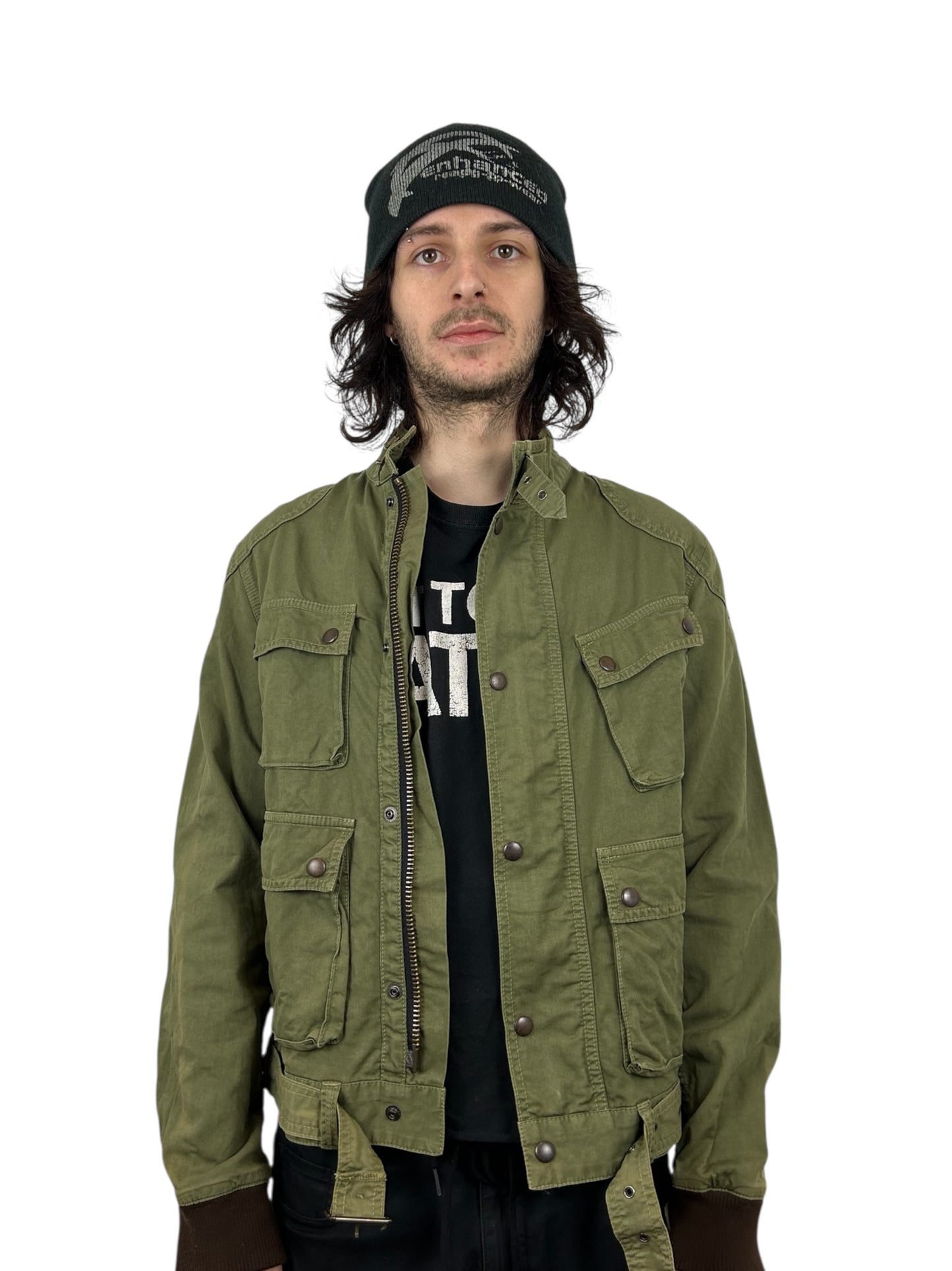 1990s Johnbull Japanese Cargo Work Jacket (M)