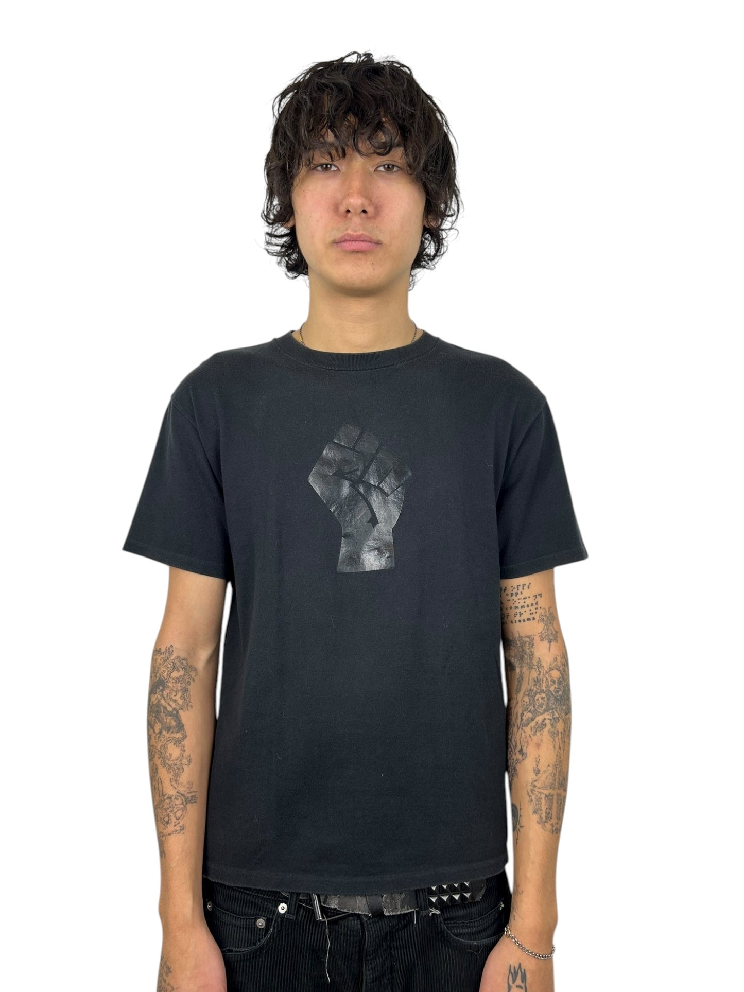 1998SS NWT Undercover Wet Summer Raised Fist T-Shirt (L)