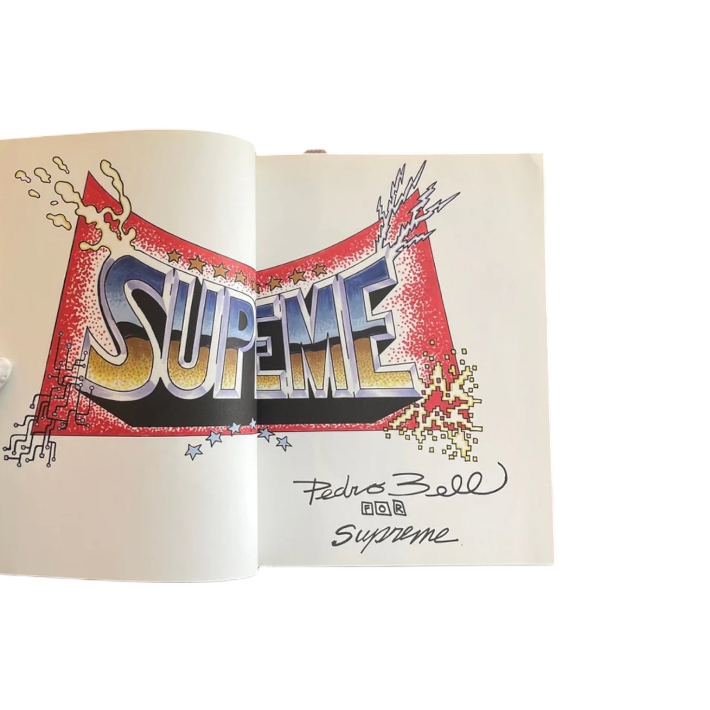 2008AW Supreme Book Vol 4 Japan Exclusive Magazine (Missing Stickers)