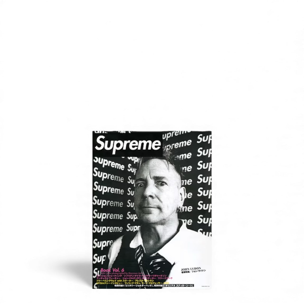 2010 Supreme Book Vol 6 Japan Exclusive Magazine (Missing Stickers)