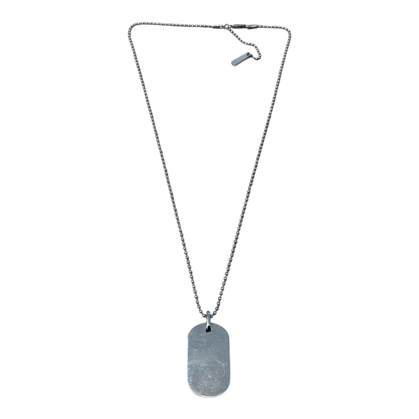 Dolce & Gabbana “I Love DG” Logo Double Dog-tag Necklace