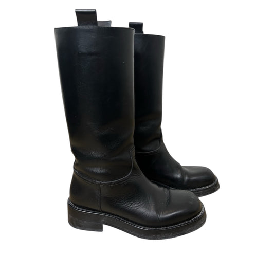 Ann Demeulemeester Black Stein Riding/Moto Boots w Box (39EU)
