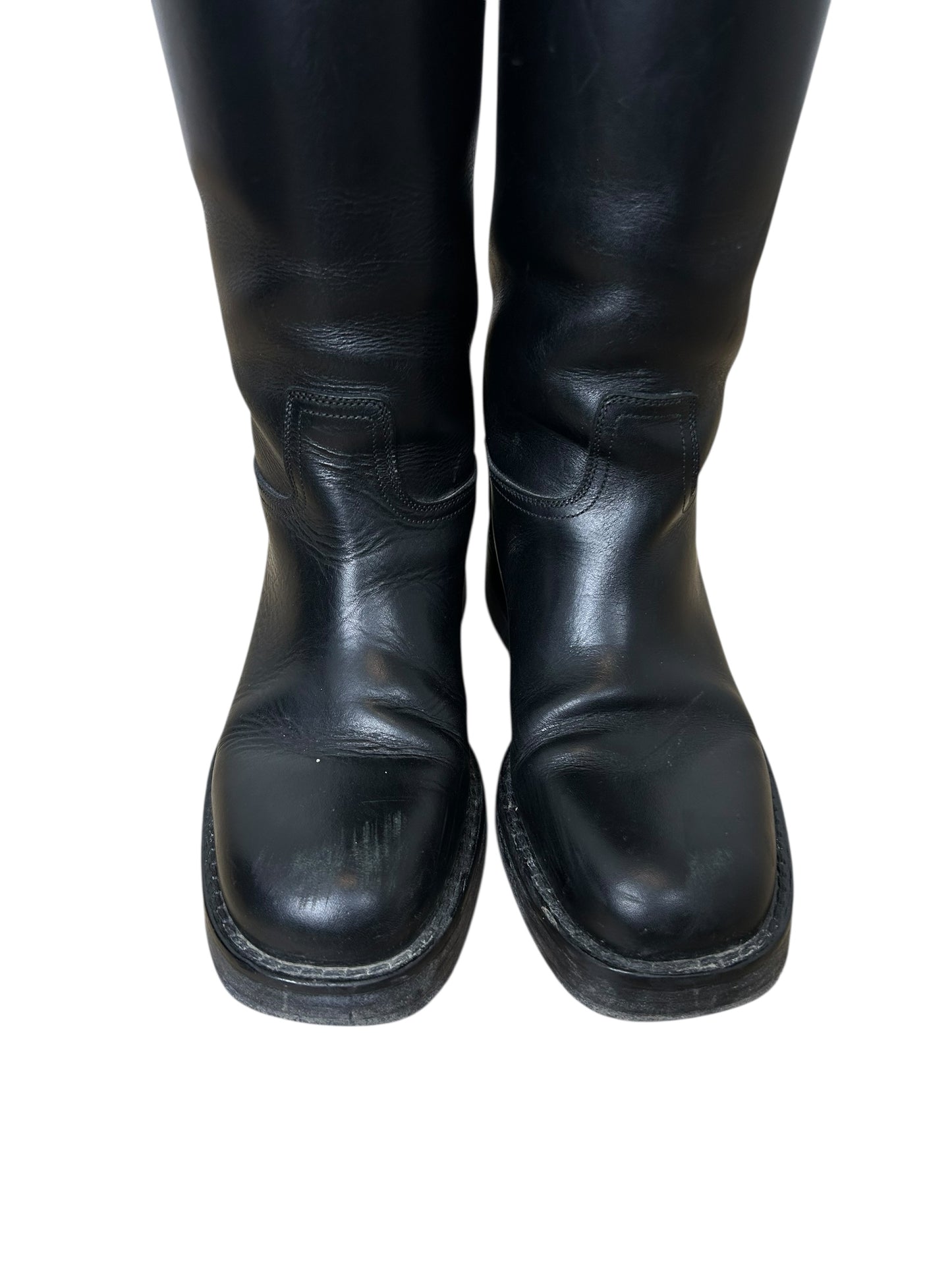 Ann Demeulemeester Black Stein Riding/Moto Boots w Box (39EU)