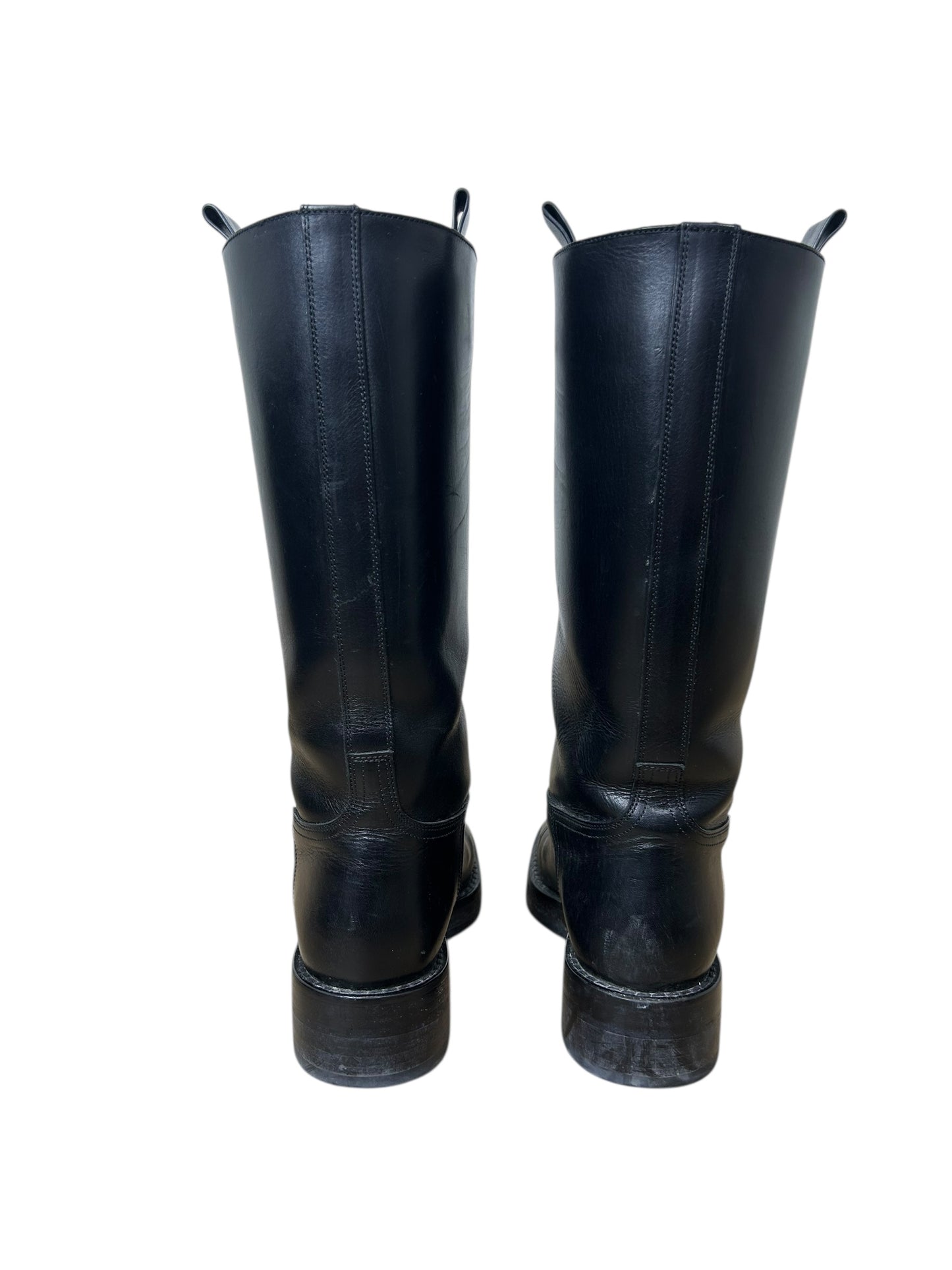 Ann Demeulemeester Black Stein Riding/Moto Boots w Box (39EU)