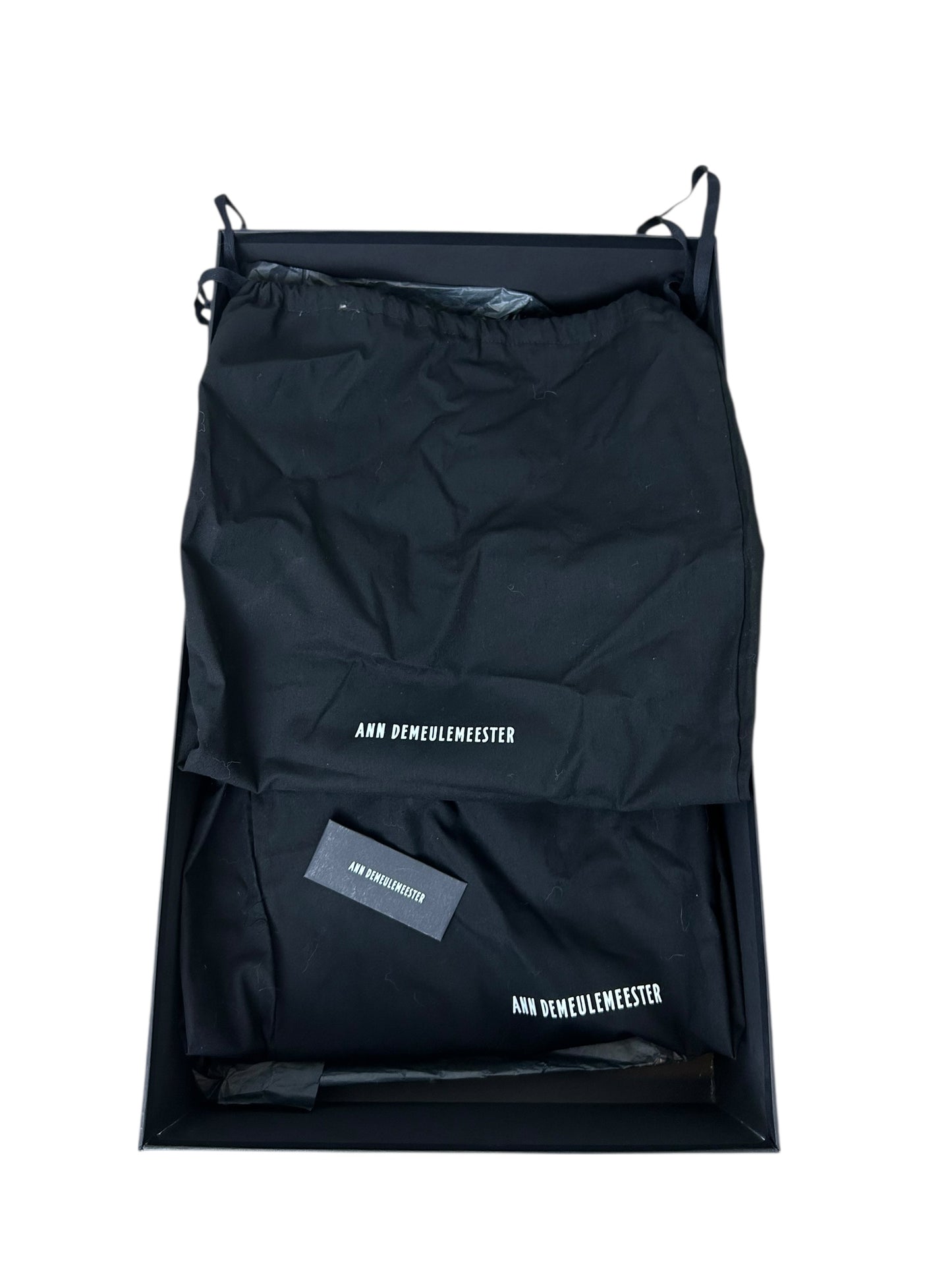 Ann Demeulemeester Black Stein Riding/Moto Boots w Box (39EU)