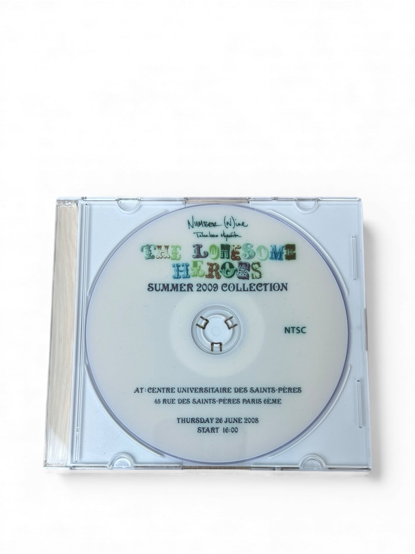 2009SS Number (N)ine “The Lonesome Heroes” Collection DVD