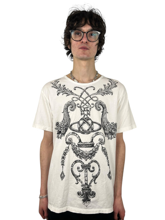 Vivienne Westwood MAN Ornate
Baroque Crest Graphic Tee (M)