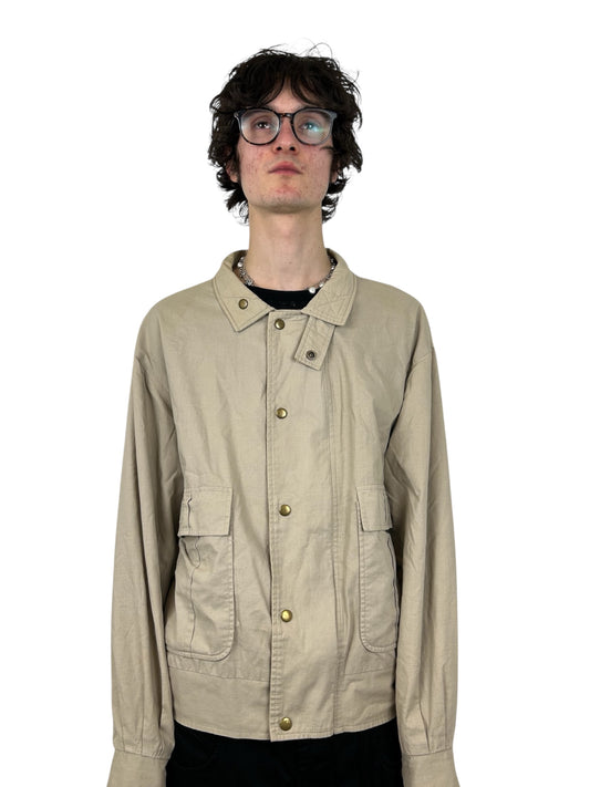 Yves Saint Laurent Cotton
Safari-Style Field Jacket (L)