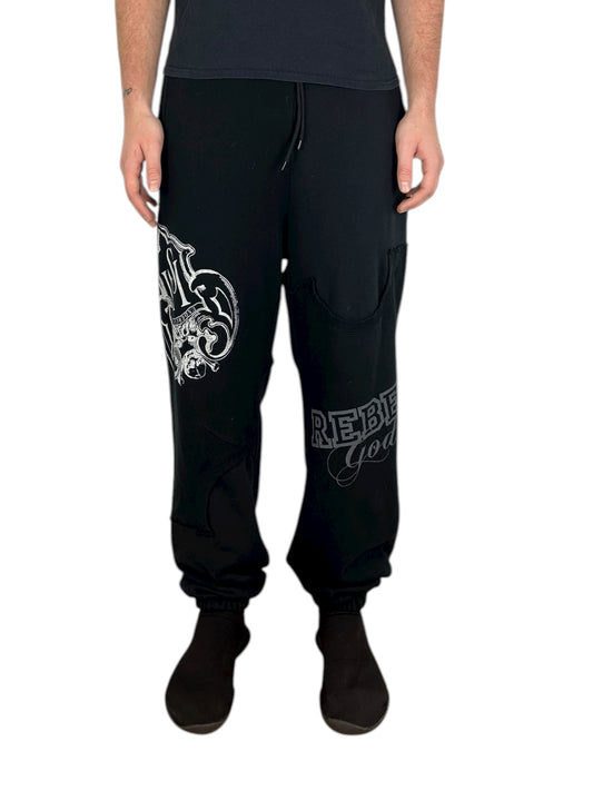 2022SS Undercoverism Rebelgods Hybird Sweatpants (XL)